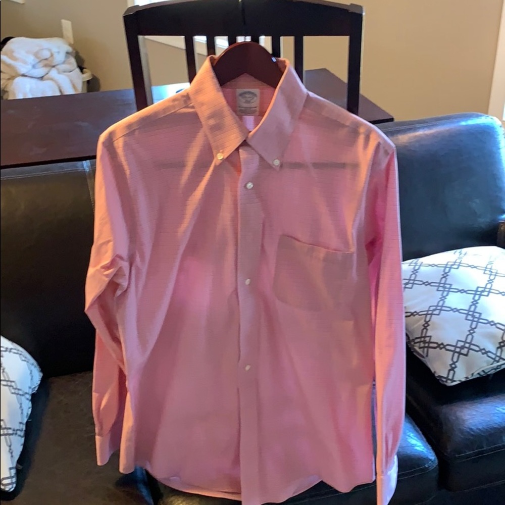 Brook Brothers Dress Shirt 15 1/2 x 34